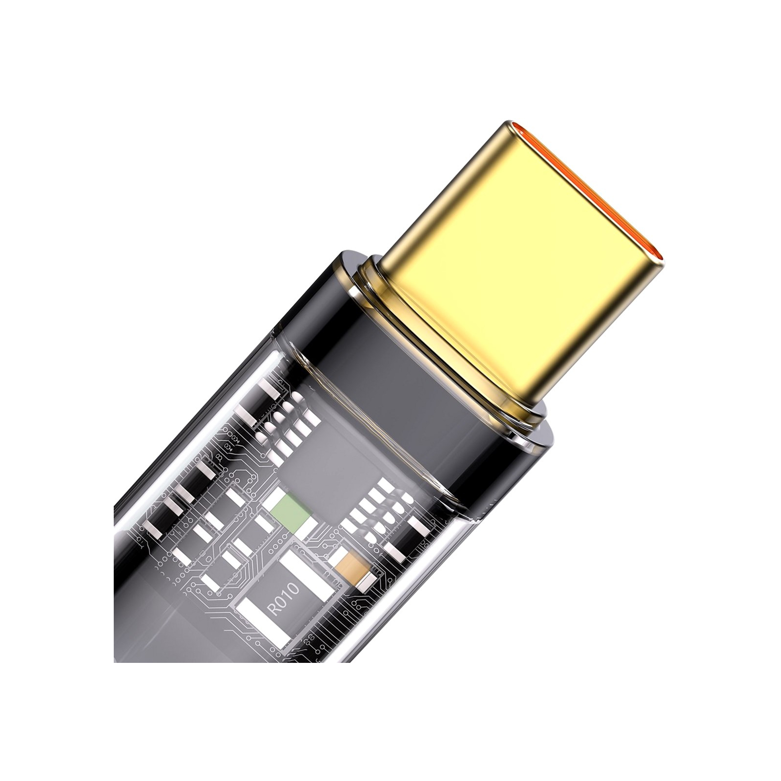 Дата кабель USB 2.0 AM to Type-C 1.0m 5A Black Baseus (CATS000201) изображение 3