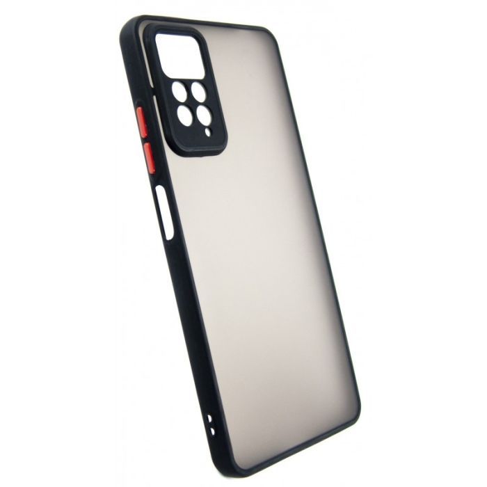 Чехол для мобильного телефона Dengos Matte Xiaomi Redmi Note 12 Pro 4g (black) (DG-TPU-MATT-122) изображение 2