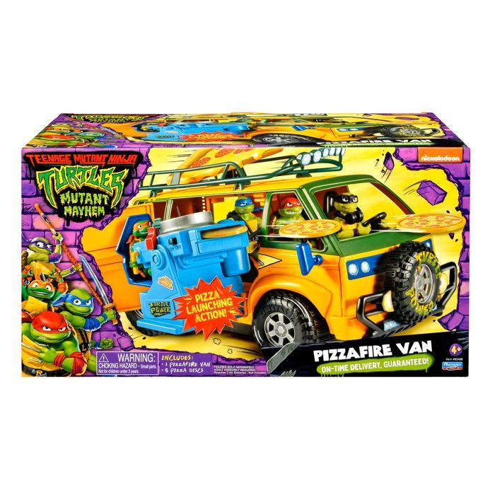 Машина TMNT Боевая машинка Мovie III - Фургон Доставка Пиццы (83468) изображение 5