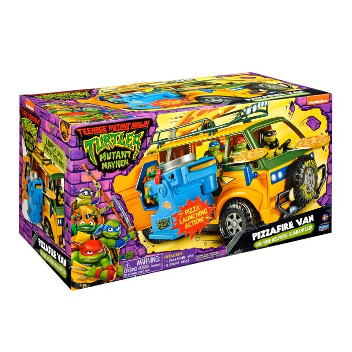 Машина TMNT Боевая машинка Мovie III - Фургон Доставка Пиццы (83468) изображение 6
