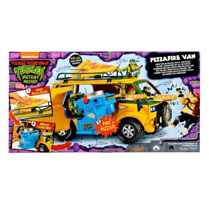 Машина TMNT Боевая машинка Мovie III - Фургон Доставка Пиццы (83468) изображение 7