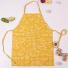 Фартук MirSon рогожа/полупанама №201 - Yellow paste (2200006753834) изображение 2