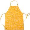 Фартук MirSon рогожа/полупанама №201 - Yellow paste (2200006753834)