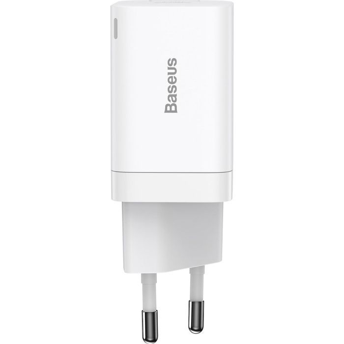 Зарядное устройство Baseus Super Si Pro C+U 30W (CCSUPP-E02) white (948117) изображение 3