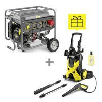 Набор электроинструментов Karcher генератор PGG 8/3 7.5кВт, мінімийка K5 (9.612-316.0)