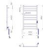 Полотенцесушитель MARIO Преміум Класік-I (2.2.1608.03.P) изображение 4