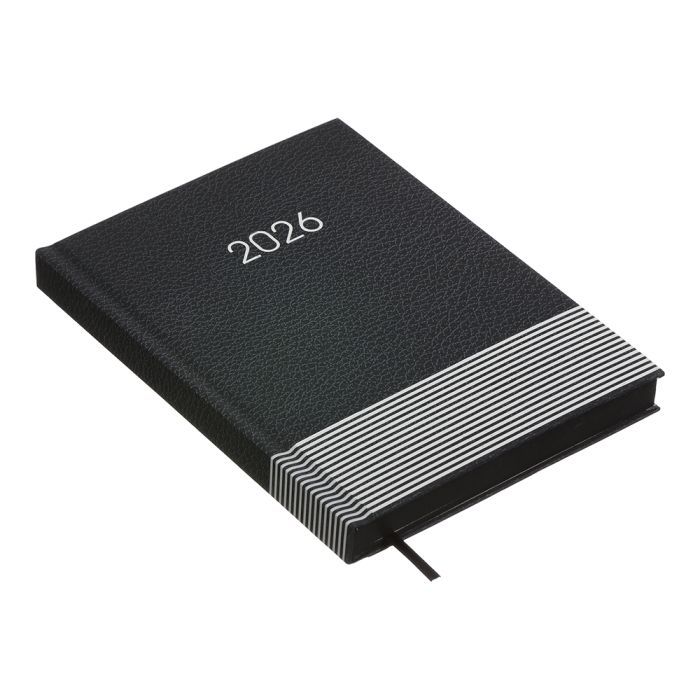 Еженедельник Buromax датированный 2026 PARALLEL A5 черный (BM.2107-01) изображение 3