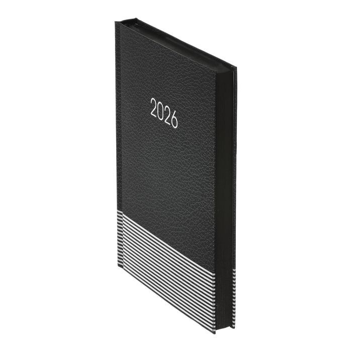 Еженедельник Buromax датированный 2026 PARALLEL A5 черный (BM.2107-01) изображение 4