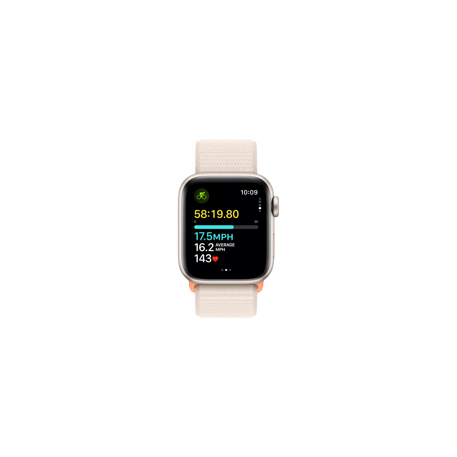 Смарт-годинник Apple Watch SE 2023 GPS 40mm Midnight Aluminium Case with Midnight Sport Loop (MRE03QP/A) зображення 6