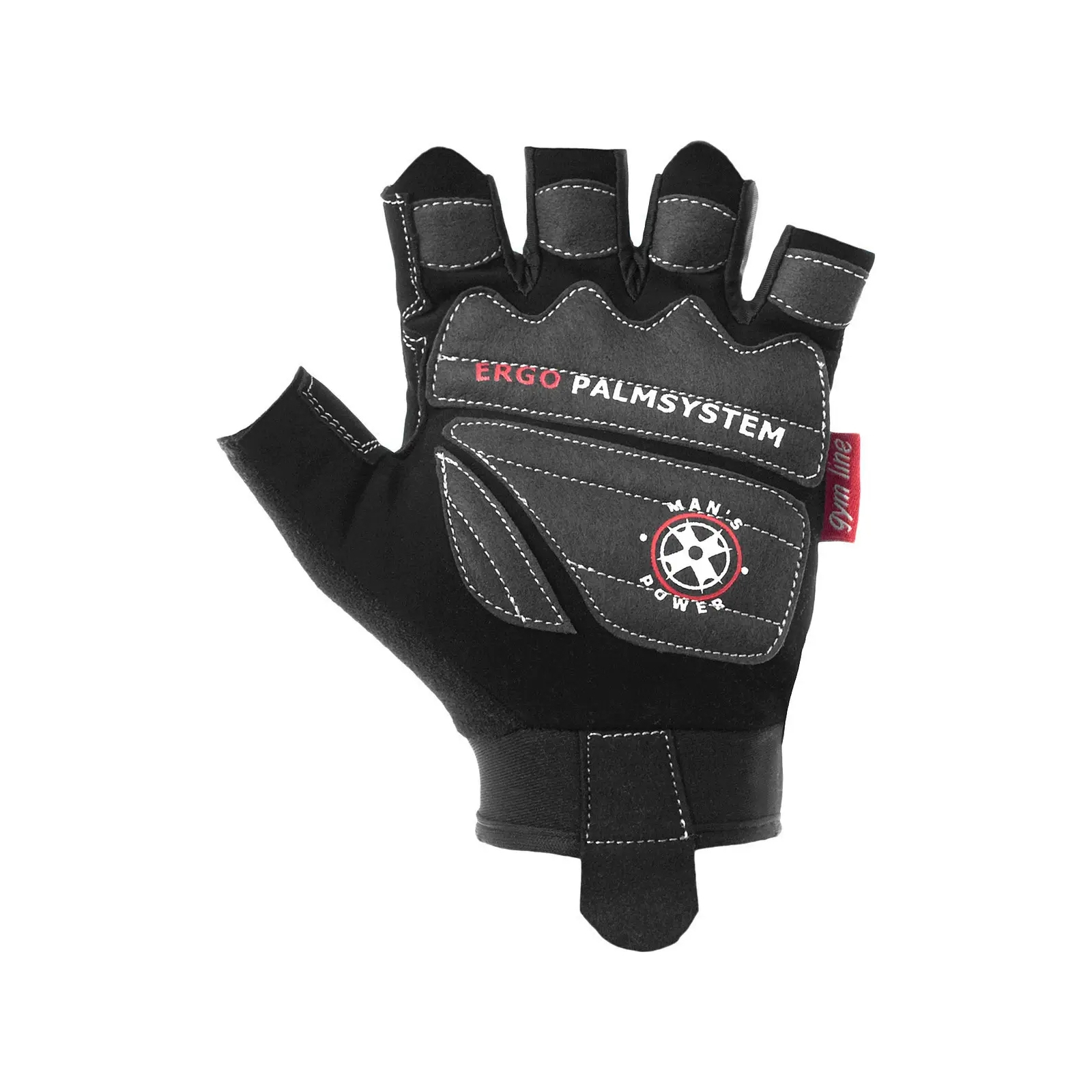 Перчатки для фитнеса Power System PS-2580 Mans Power Black L (PS-2580_L_Black) изображение 4