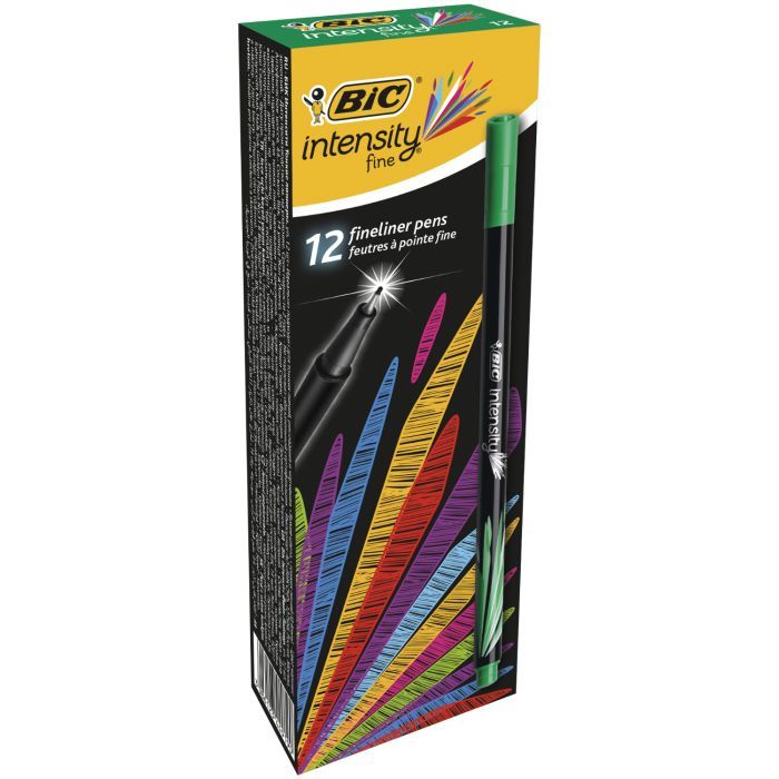 Лайнер Bic Intensity Fine зелений (bc942068) зображення 2