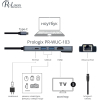 Концентратор Prologix USB3.1 Type C to HDMI+2*USB3.0+USB C PD+Lan (PR-WUC-103B) зображення 3