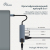Концентратор Prologix USB3.1 Type C to HDMI+2*USB3.0+USB C PD+Lan (PR-WUC-103B) изображение 4