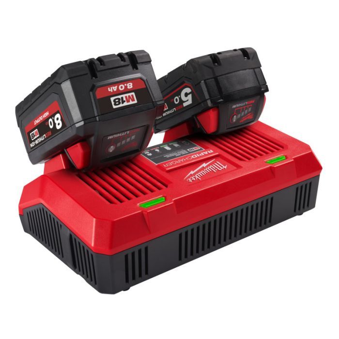 Зарядное устройство для аккумуляторов инструмента Milwaukee M18 DFC Turbo (4932472073) изображение 2
