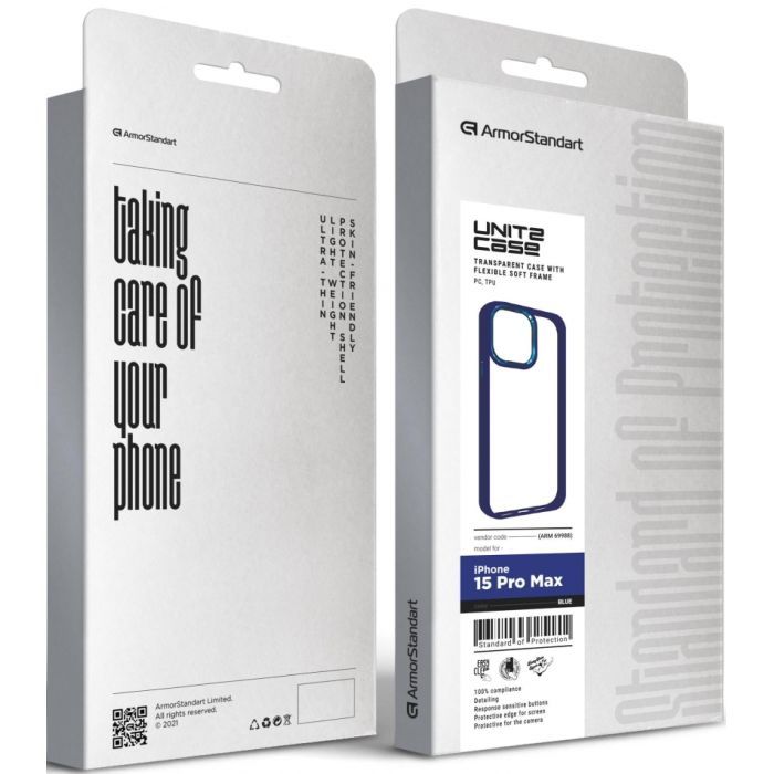 Чехол для мобильного телефона Armorstandart UNIT2 Apple iPhone 15 Pro Max Purple (ARM69990) изображение 5