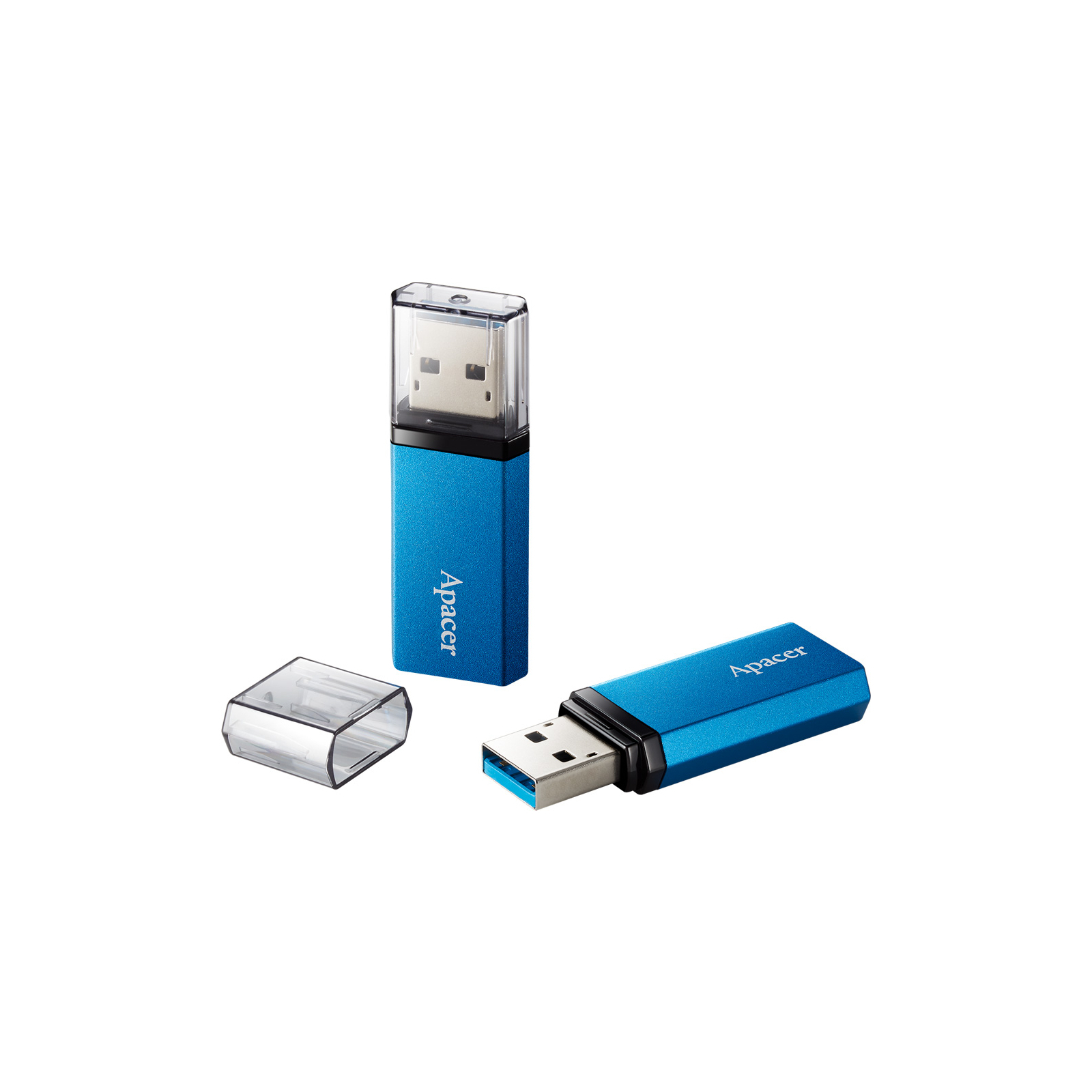 USB флеш накопичувач Apacer 32GB AH25C Ocean Blue USB 3.0 (AP32GAH25CU-1) зображення 3