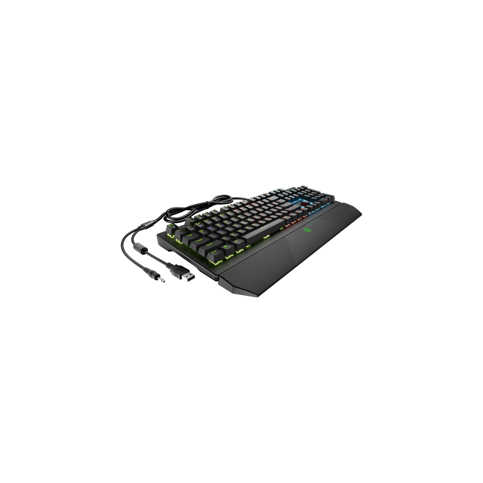 Клавиатура HP Pavilion Gaming 800 LED 108key Red Switch USB Black (5JS06AA) изображение 4