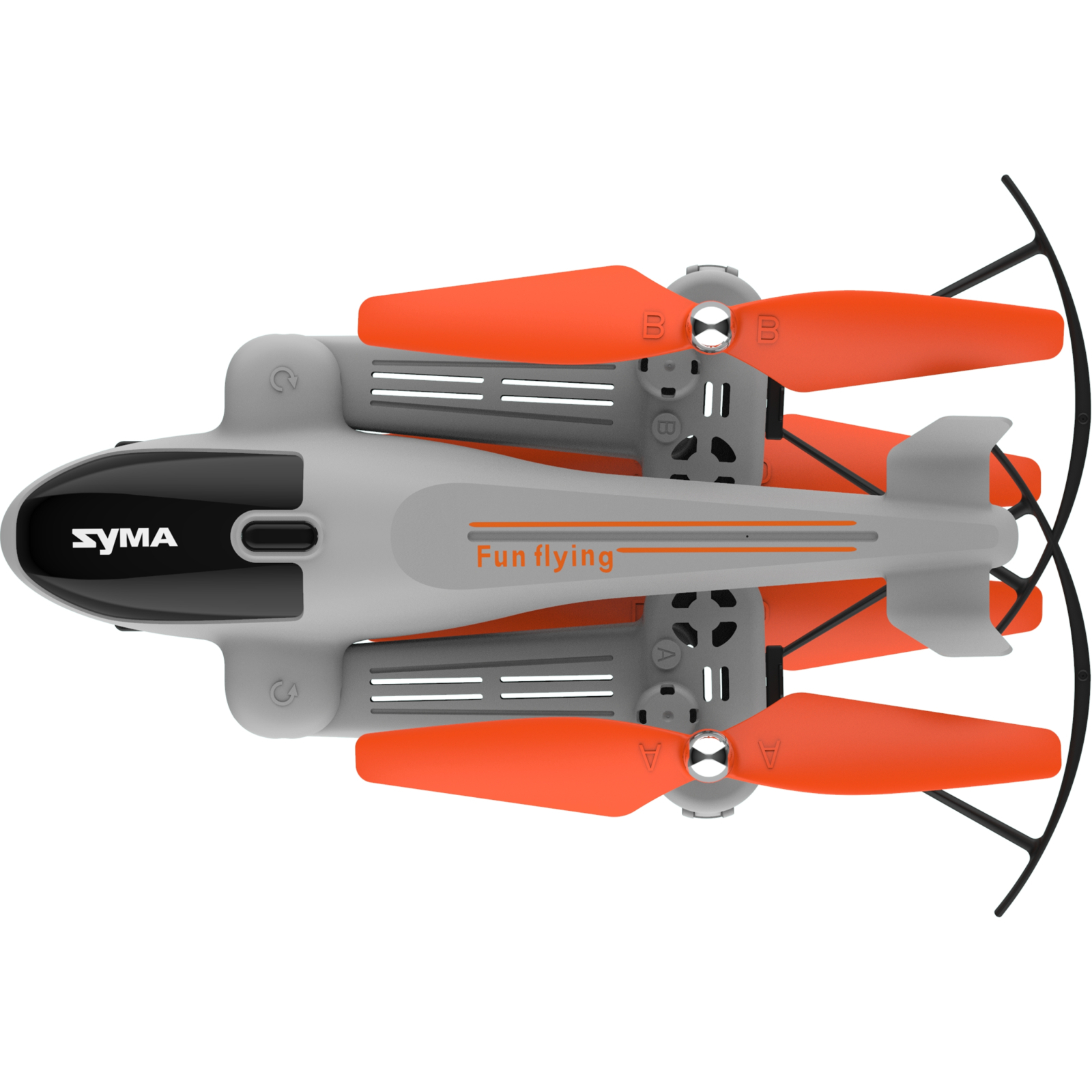 Радіокерована іграшка Syma Квадрокоптер Z5 з 2.4 ГГц керуванням та складною конструкцією 33 см (Z5) зображення 2