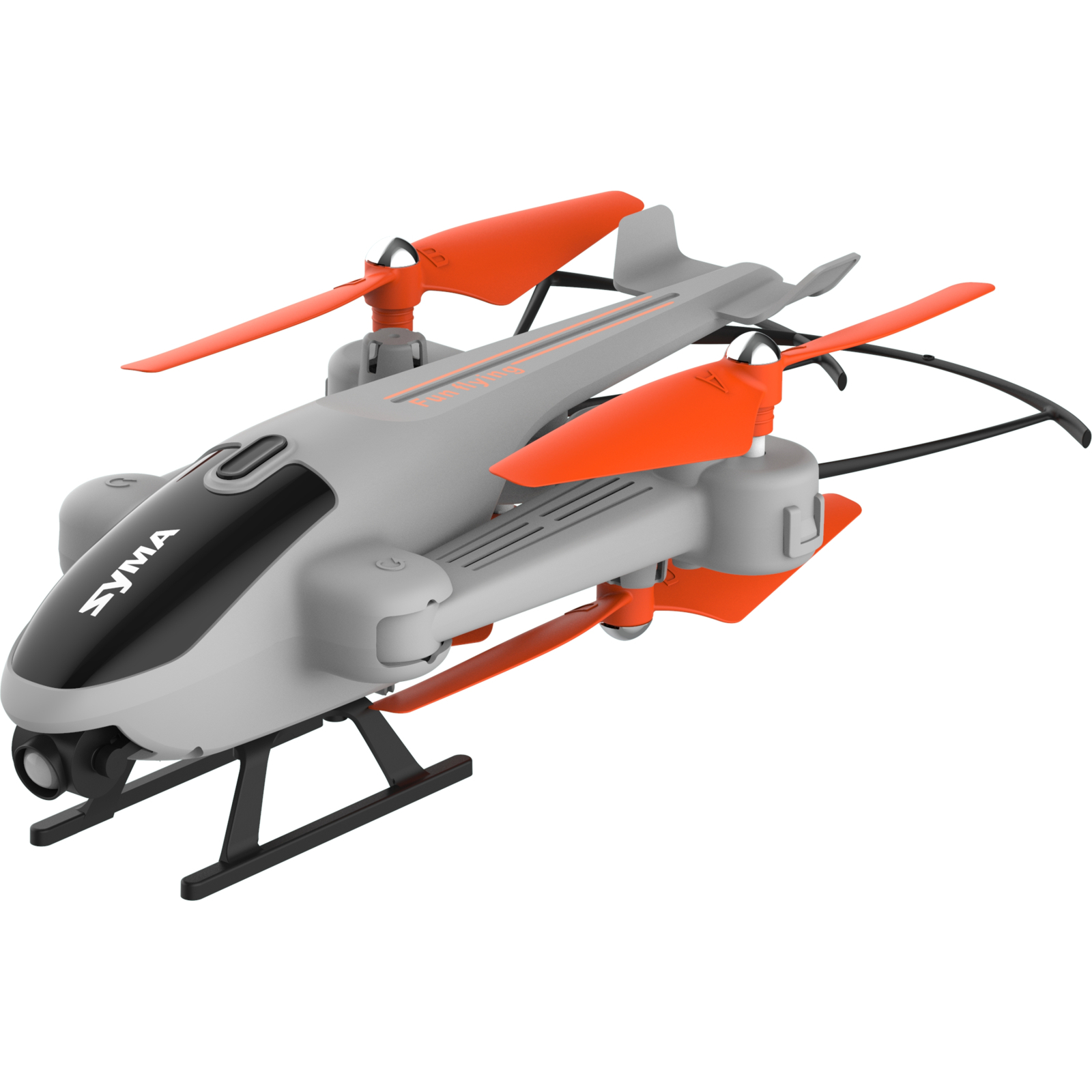 Радіокерована іграшка Syma Квадрокоптер Z5 з 2.4 ГГц керуванням та складною конструкцією 33 см (Z5) зображення 3