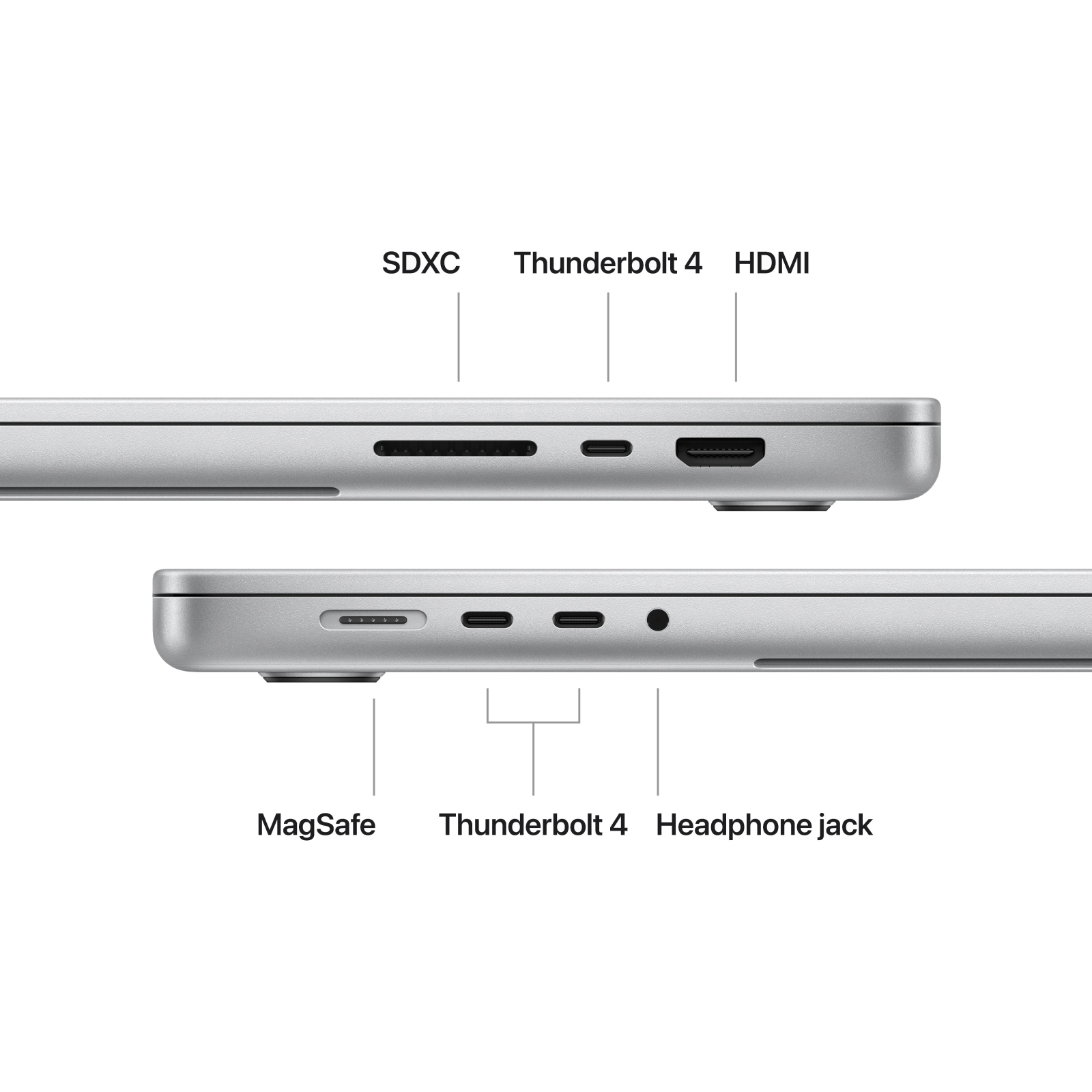 Ноутбук Apple MacBook Pro 16 A2991 M3 Max Silver (MRW73UA/A) зображення 5
