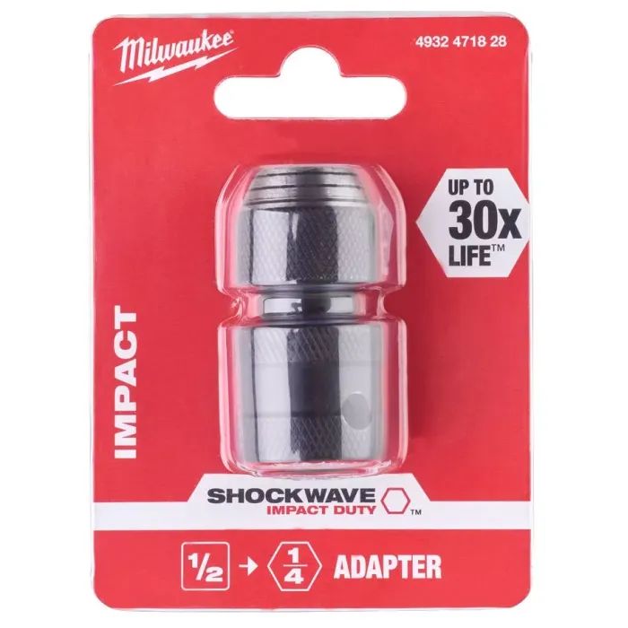Адаптер для інструменту Milwaukee з 1/2" на 1/4" (4932471828) зображення 2
