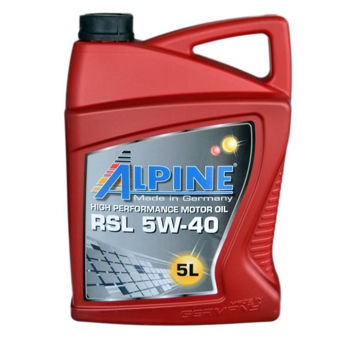 Моторное масло Alpine 5W-40 RSL 5л (0145-5)