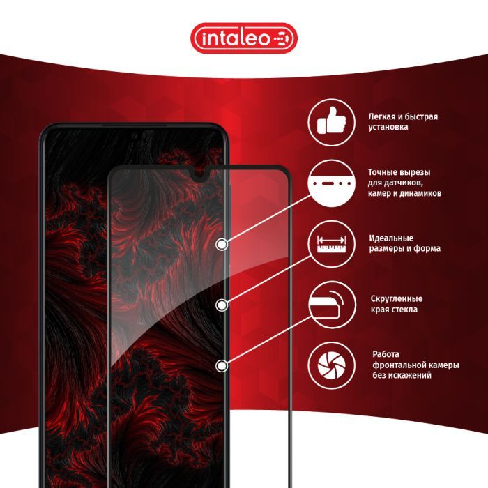 Скло захисне Intaleo Full Glue Samsung M22 (1283126517471) зображення 3