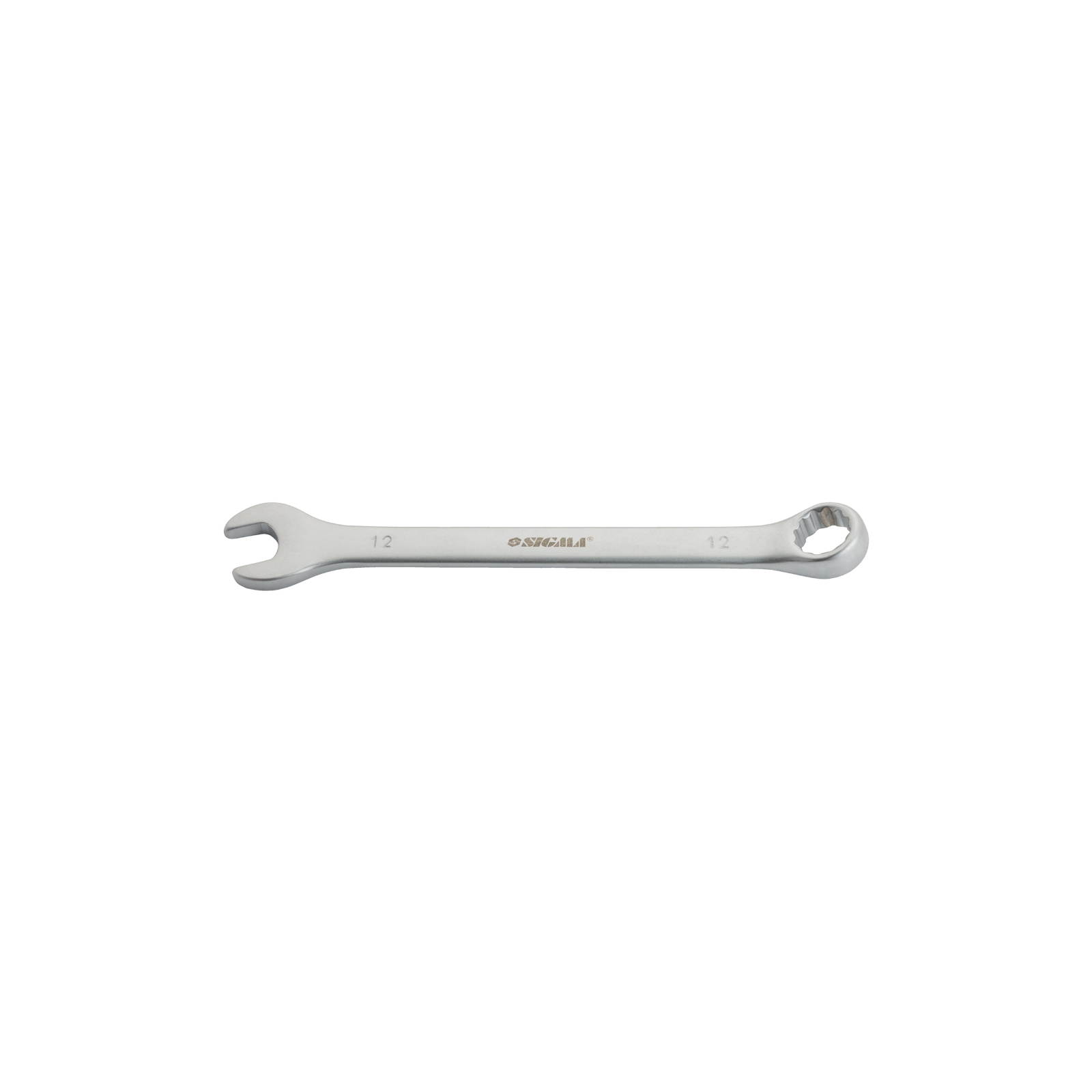 Ключ Sigma рожково-накидной 19мм CrV satine с подвесом (6021641) изображение 3