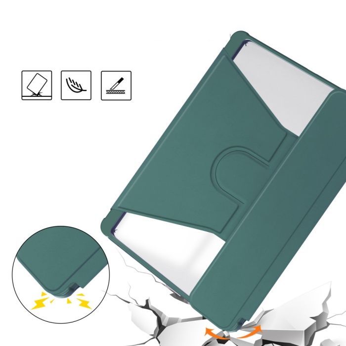 Чехол для планшета BeCover 360° Rotatable Samsung Tab S9 Plus (SM-X810/SM-X816)/S9 FE Plus (SM-X610/SM-X616) 12.4" Deep Blu (710399) изображение 5