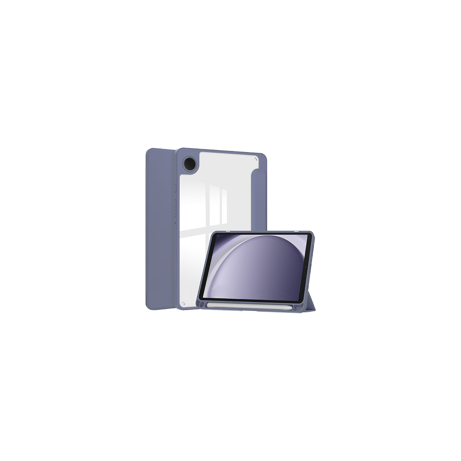 Чехол для планшета BeCover Soft Edge stylus holder Samsung Tab A9 SM-X115 8.7" Dark Green (710357) изображение 2