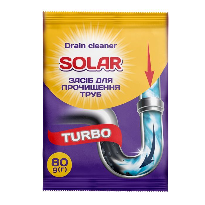 Средство для прочистки труб Solar Household 80 г (4820269930117)