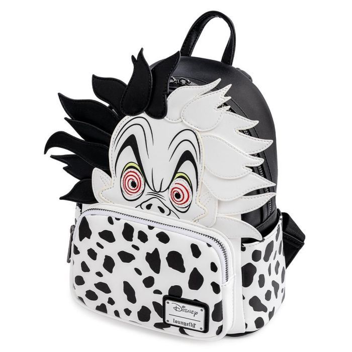 Рюкзак школьный Loungefly Disney - Villains Cruella De Vil Spots Cosplay Mini Backpack (WDBK1534)