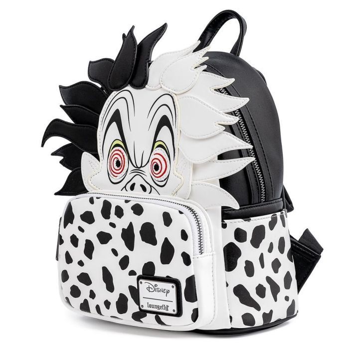 Рюкзак школьный Loungefly Disney - Villains Cruella De Vil Spots Cosplay Mini Backpack (WDBK1534) изображение 2