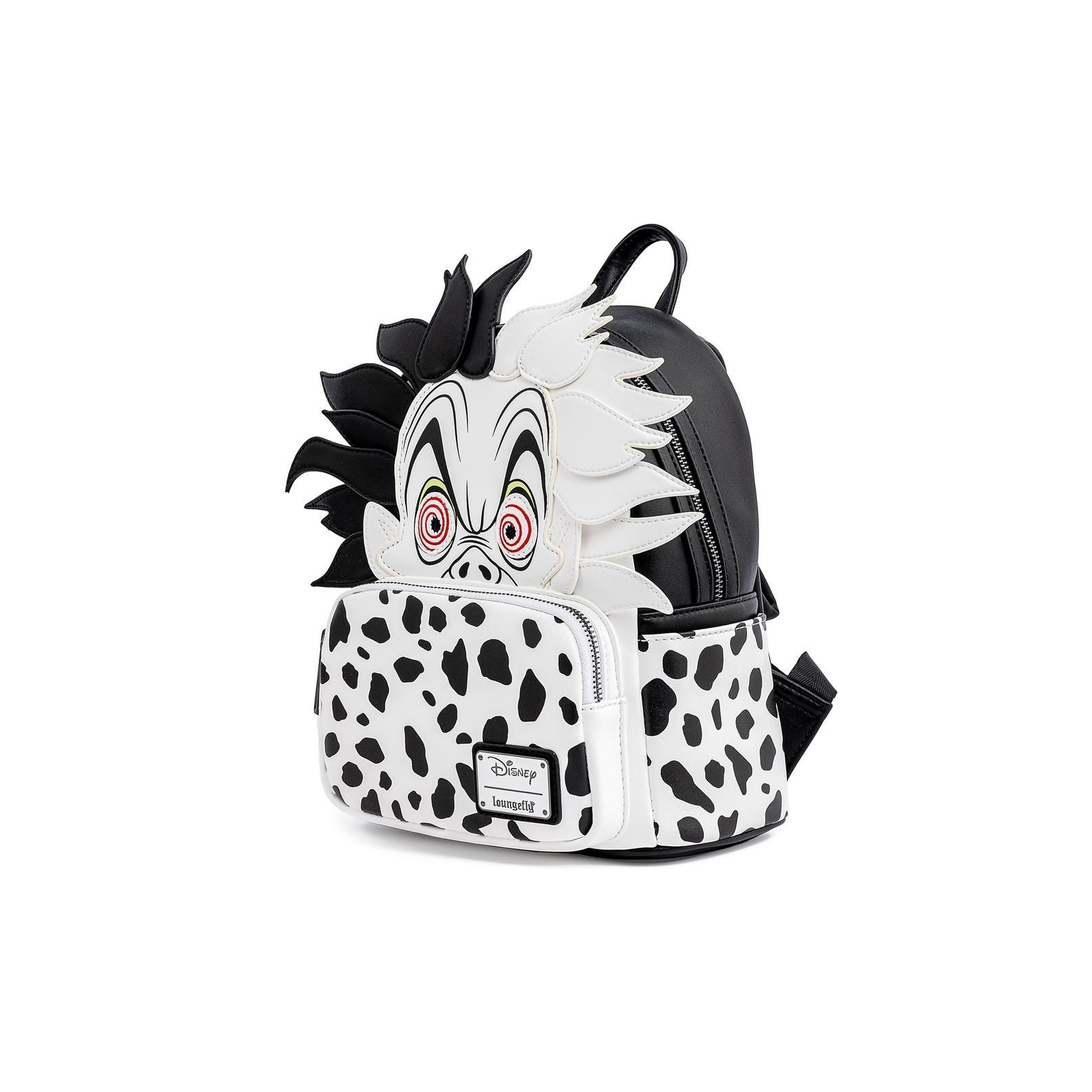 Рюкзак школьный Loungefly Disney - Villains Cruella De Vil Spots Cosplay Mini Backpack (WDBK1534) изображение 2