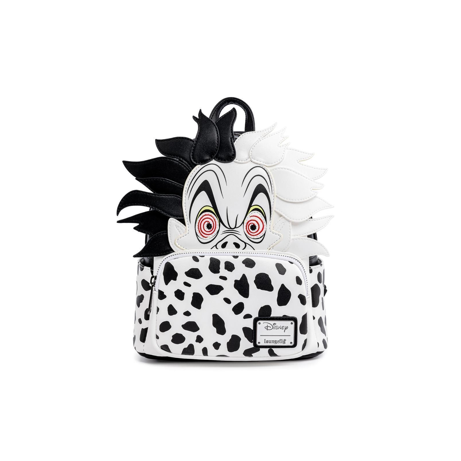 Рюкзак школьный Loungefly Disney - Villains Cruella De Vil Spots Cosplay Mini Backpack (WDBK1534) изображение 4