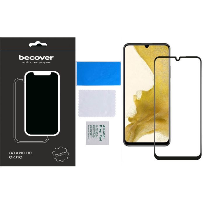 Стекло защитное BeCover Samsung Galaxy A25 SM-A256 5G Black (710540) изображение 4