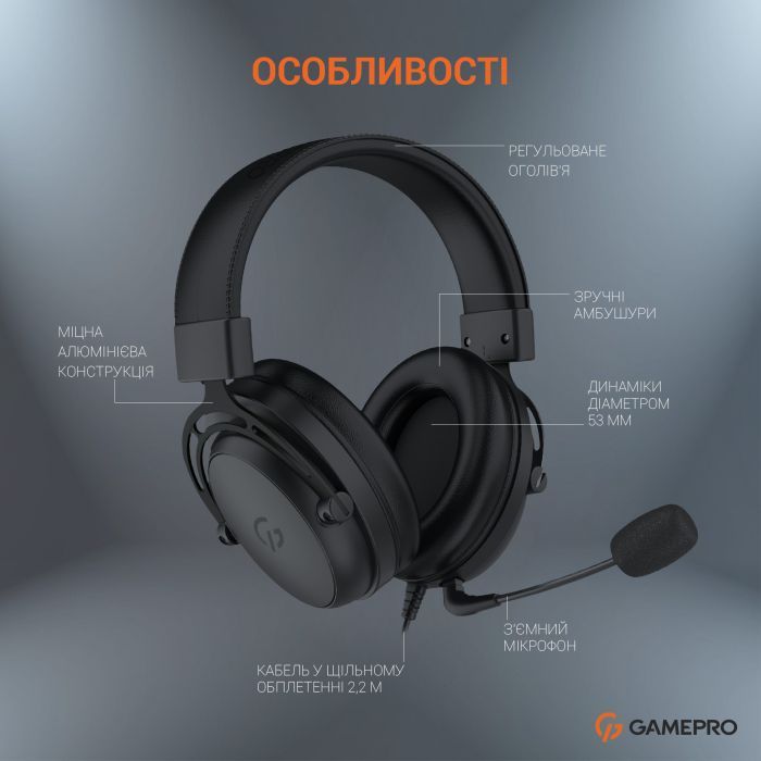 Наушники GamePro HS1050 Black (HS1050) изображение 11