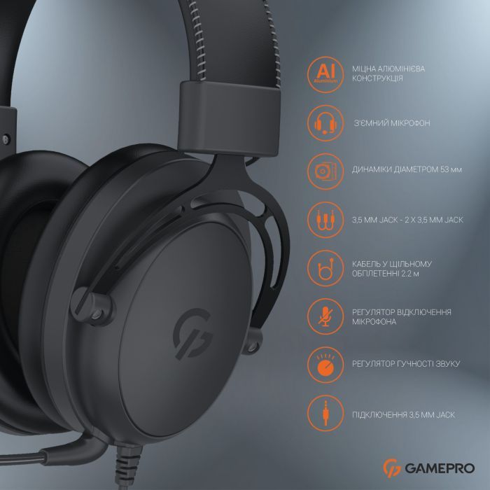 Наушники GamePro HS1050 Black (HS1050) изображение 12