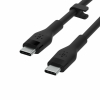 Дата кабель USB-C to USB-C 3.0m 60W Black Belkin (CAB009BT3MBK) изображение 4