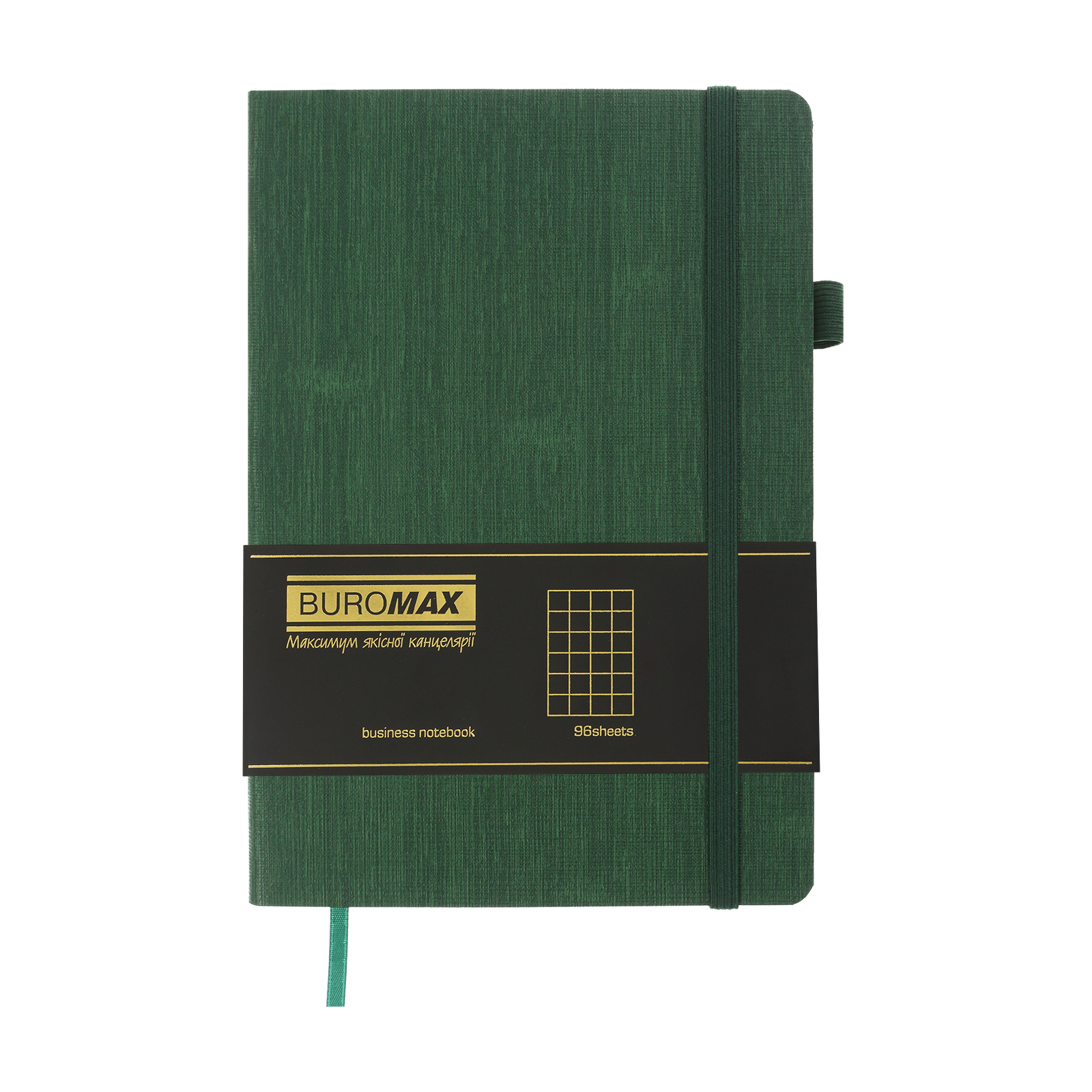 Книга записна Buromax Color Tunes А5 96 аркушів, у клітинку бірюзовий (BM.295100-06) зображення 2