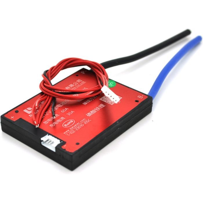 BMS контроллер DaLy LiFePO4 12V 4S 60A (DL4S-60A)