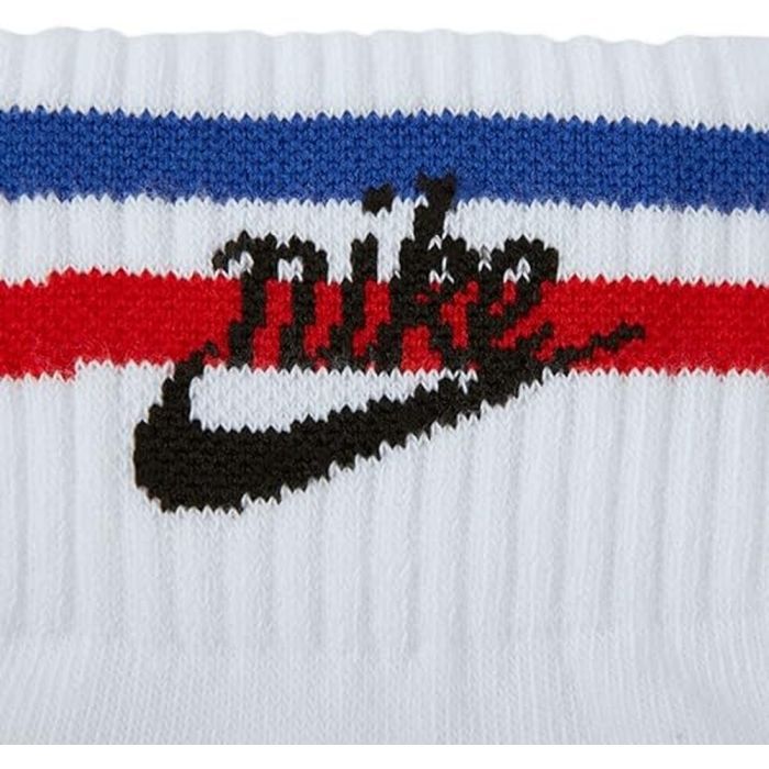 Шкарпетки Nike U NK NSW EVERYDAY ESSENTIAL AN 3PR DX5080-100 34-38 3 пари Білі (196148786088) зображення 5