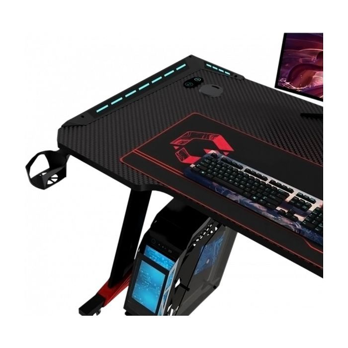 Компьютерный стол GT Racer T-1212 Black (T-1212 (120x60x73) Black) изображение 3