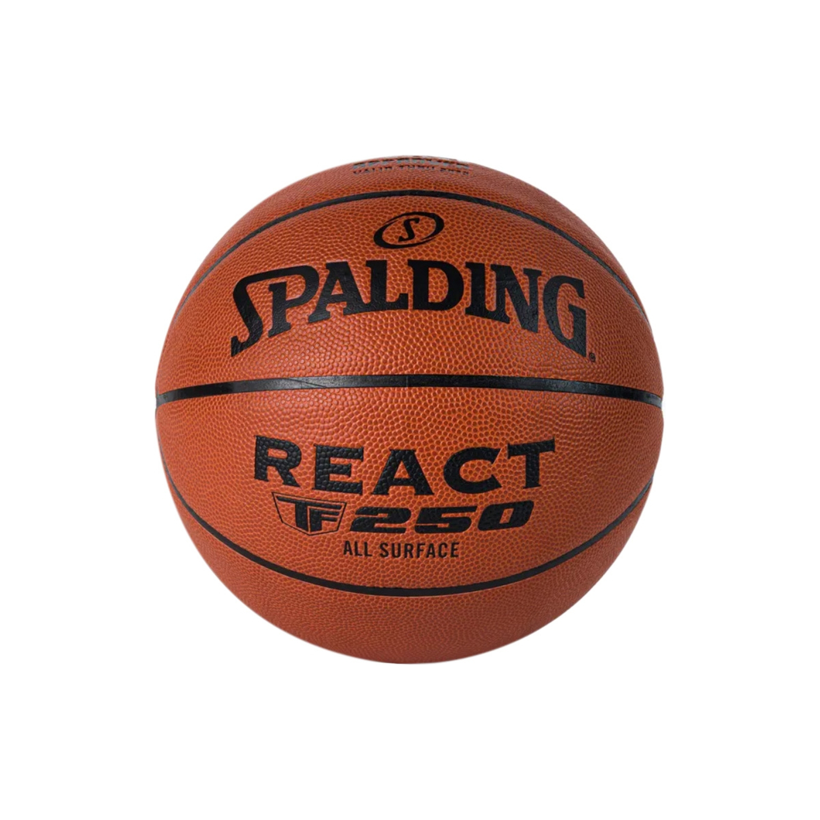 М'яч баскетбольний Spalding React TF-250 FIBA помаранчевий Уні 7 76967Z (689344407005)