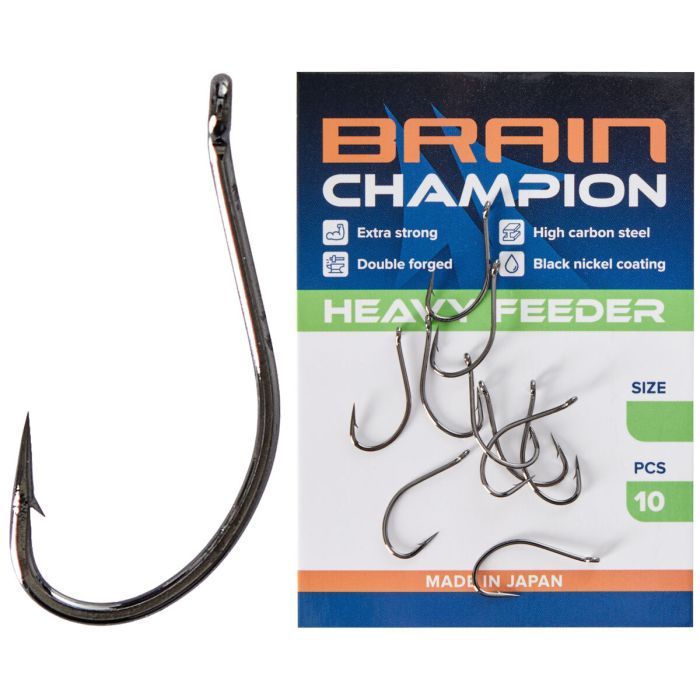 Гачок Brain Champion Heavy Feeder 6 (10 шт/уп) (1858.54.55)