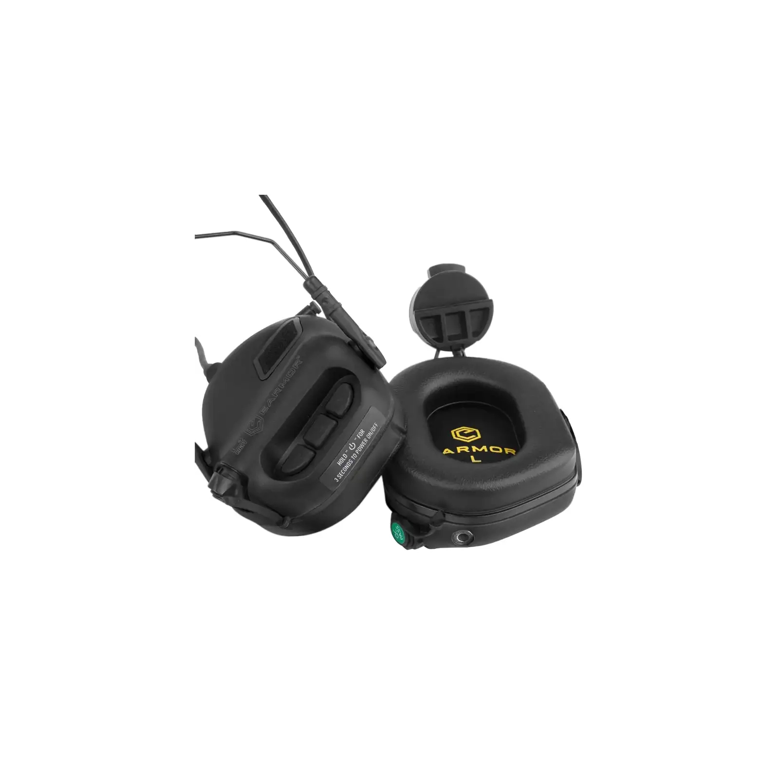 Навушники для стрільби Earmor M31H Black (сумісні з ARC Rail ) (M31H-ARC-BK) зображення 2