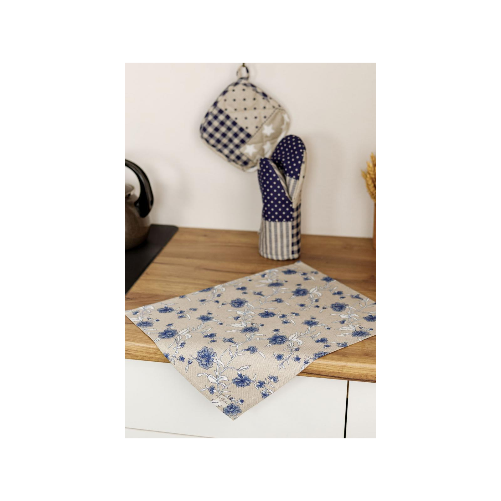 Кухонная прихватка Прованс Пэчворк синий Хозяйка 20х20 см (031494) изображение 2