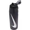 Пляшка для води Nike Refuel Bottle Locking Lid 32 OZ антрацит, чорний, сріблястий 946 мл N.100.7670.054.32 (887791747525)