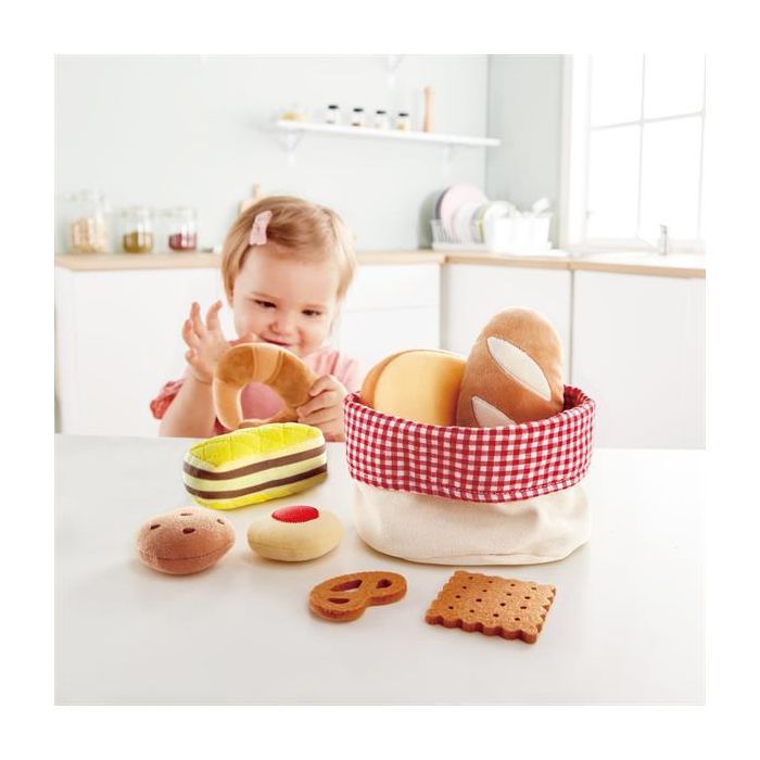 Игровой набор Hape Корзина с выпечкой (E3168) изображение 2
