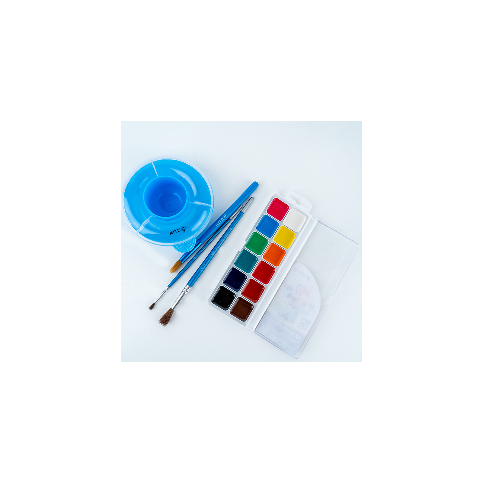 Акварельні фарби Kite Classic, 12 кольорів (K-061) зображення 4